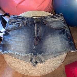 Free people jean shorts